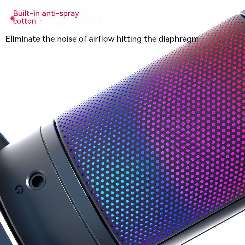 NumenX PulseMic RGB – USB Condenser Microphone for Creators